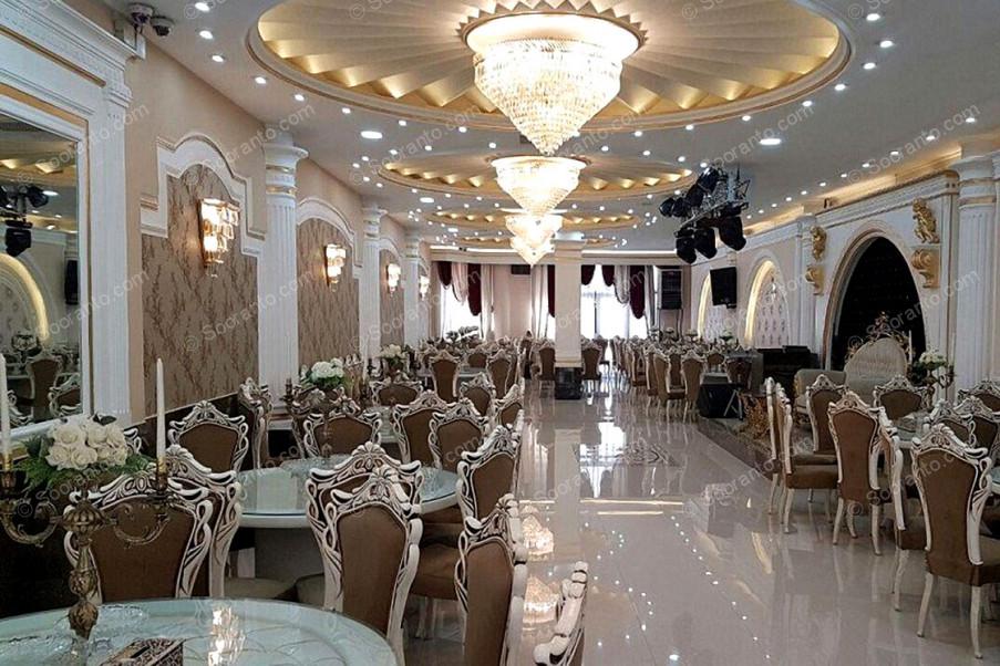 عکس سالن تالار ارغوان طلایی تالار پذیرایی ارغوان طلایی 3677